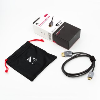 Zilr High Speed HDMI Secure Cable (4Kp60 Hyper-Thin Type-A Full to Typ