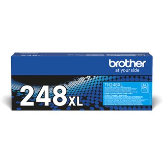 Brother TN-248XLC. Colour toner page yield: 2300 pages Printing colours: Cyan Quantity per pack: 1 pc(s)