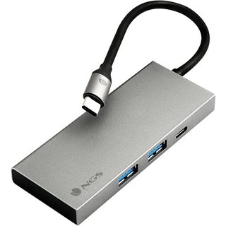 NGS WONDER DOCK4 PRO USB Type-C 5000 Mbit/s Aluminium