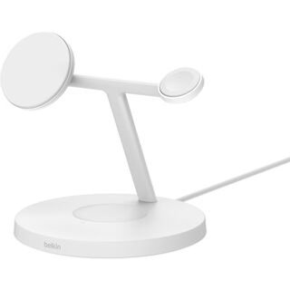 Belkin WIZ032MYWH mobile device charger Universal White Wireless charging Indoor
