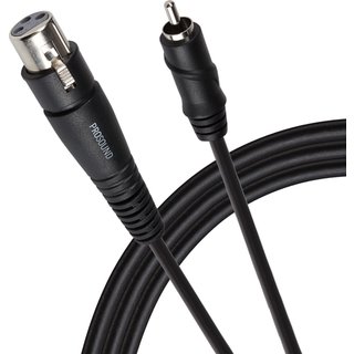 ProSound XLR Female Connector to RCA Cable 0.23m