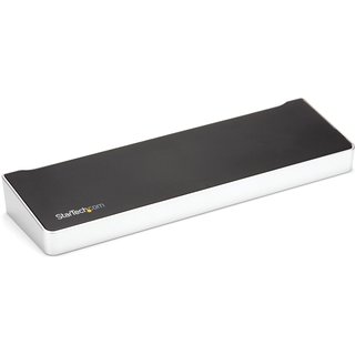 StarTech.com 4K USB-C Dock , Triple UHD 4K Monitor Docking Station, Mac & Windows, USB C to HDMI & DisplayPort, 60W Power Delivery, 5x USB 5Gbps Hub - TAA