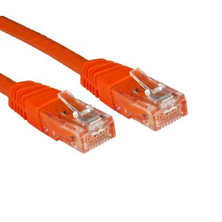 Cables Direct UTP Cat6 10m. Cable length: 10 m Cable standard: Cat6 Cable shielding: U/UTP (UTP) Connector 1: RJ-45 Connector 2: RJ-45 Product colour: Orange
