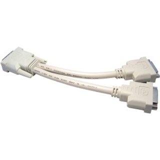 Cables Direct DV-188/1.8 DVI cable 1.8 m DVI-D 2 x DVI-D White