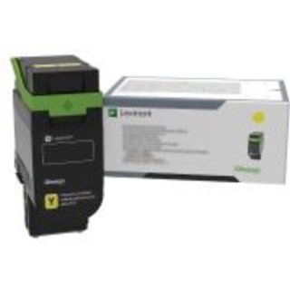 Lexmark 75M0X40. Colour toner page yield: 11700 pages Printing colours: Yellow Quantity per pack: 1 pc(s)