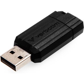 Verbatim PinStripe - USB Drive 64 GB - Black