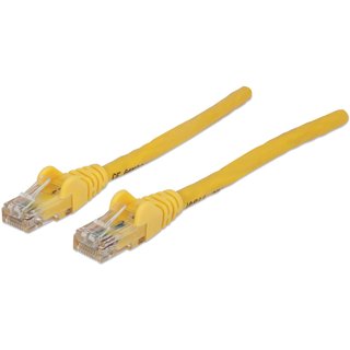 Intellinet Network Patch Cable. Cat6. 2m. Yellow. CCA. U/UTP. PVC. RJ4