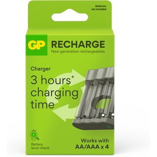 GP Batteries GP Recharge B441 AA / AAA USB Battery Charger