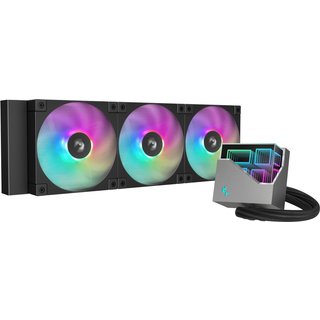 DeepCool LT360 ARGB Processor All-in-one liquid cooler 12 cm Black 1 p