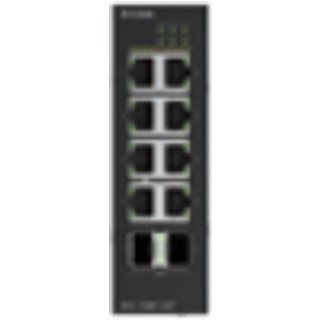 D-Link 10-Port Gigabit Industrial PoE+ Unmanaged Switch with 2 x 2.5G SFP+ Ports