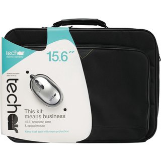 Techair TABUN29Mv4 14-15.6" Classic Laptop Bag and Mouse