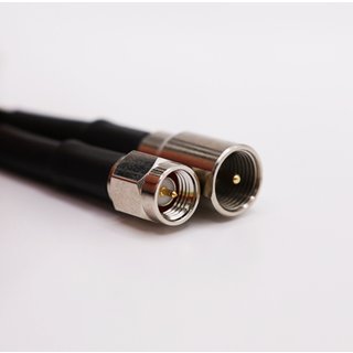 Panorama Antennas FME(M)-SMA(M) 5M CS23 GREY ID SLV coaxial cable