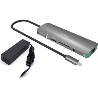 i-tec USB-C Metal Nano Docking Station 4K HDMI LAN with Power Delivery