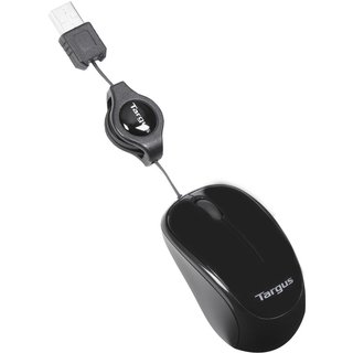 Targus AMU75EU mouse Travel Ambidextrous USB Type-A Blue Trace 1000 DPI