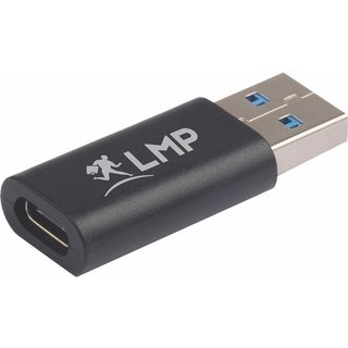 LMP 18985 cable gender changer USB-C USB-A Black
