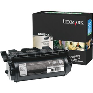Lexmark 64016HE Toner cartridge black return program. 21K pages ISO/IE
