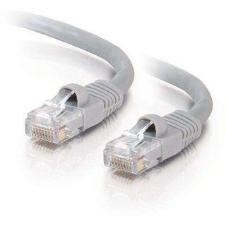 LogiLink CAT5E U/UTP 1m networking cable Grey U/UTP (UTP)