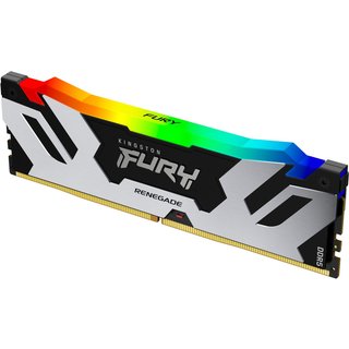 Kingston Technology FURY 32GB 7200MT/s DDR5 CL38 DIMM (Kit of 2) Renegade RGB White XMP
