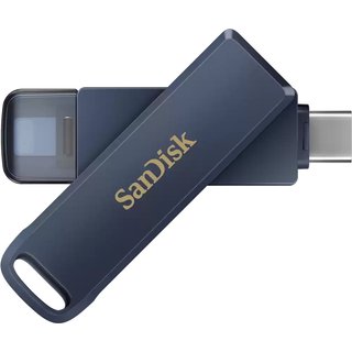 SanDisk iXpand USB flash drive 64 GB USB Type-C / Lightning 3.2 Gen 1 (3.1 Gen 1) Blue