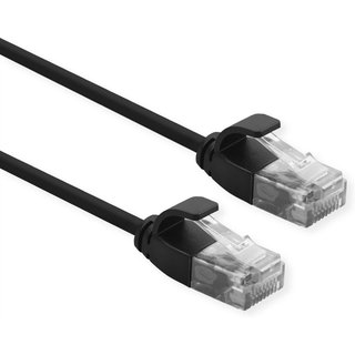 ROLINE 21.15.3954 networking cable Black 1.5 m Cat6a U/UTP (UTP)