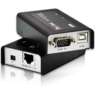 ATEN CE100-AT-E KVM extender Transmitter & receiver