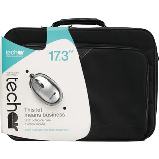 Techair TABUN33Mv4 16-17.3" Classic Laptop Bag and Mouse