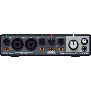 Roland Rubix24 Desktop Black USB 24-bit/192kHz 44.14896192 kHz USB