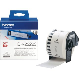 Brother DK-22223 DirectLabel Etikettes white 50mm x 30.48m for Brother