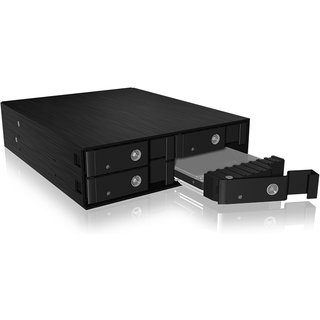 ICY BOX IB-2240SSK 13.3 cm (5.25") Storage drive tray Black