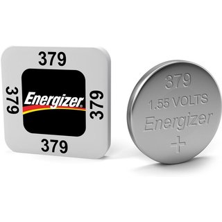 Energizer SR63 S56 379 1.55V Silver Oxide Coin Cell Battery