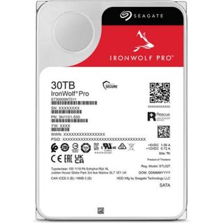Seagate IronWolf Pro ST30000NT011 internal hard drive 30 TB 7200 RPM 5