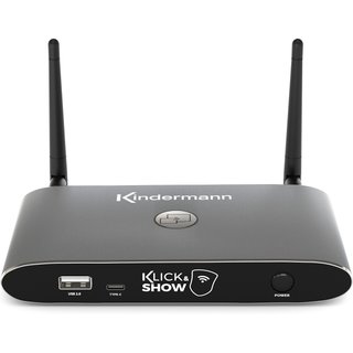 Kindermann KLICK & SHOW K-40 Base Unit, Wireless Presentation System for customized transmitter add-on