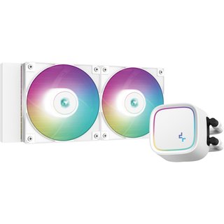 DeepCool LE520 WH Processor All-in-one liquid cooler 12 cm White 1 pc(