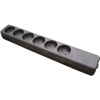 Garbot Z66000112-PA01 power extension 6 AC outlet(s) Indoor Black