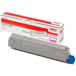 OKI 46471102. Colour toner page yield: 7000 pages Printing colours: Magenta Quantity per pack: 1 pc(s)