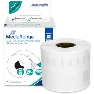 MediaRange Multi-purpose paper labels. for label printers using Dymo 9