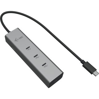 i-tec Metal USB-C Charging HUB 5port with USB-C video 8K + Power Delivery 85W
