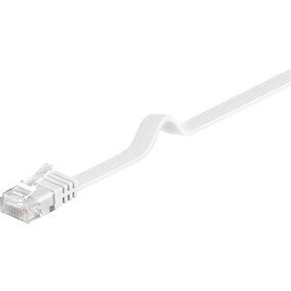 Microconnect V-UTP603W-FLAT networking cable White 3 m Cat6 U/UTP (UTP