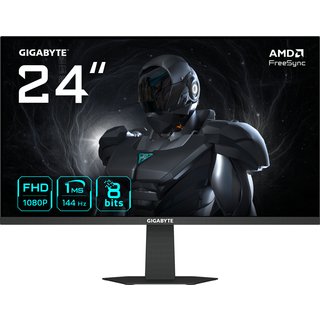 GIGABYTE GS24F14 24” FHD Gaming Monitor - 1920 x 1080. 144Hz. 1ms. 300