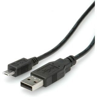 ROLINE USB 2.0 Cable. USB Type A M - Micro USB B M 3.0 m