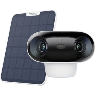 Reolink Argus Series 4K 180-Degree Battery WiFi Outdoor Security Camera with Solar Panel, none