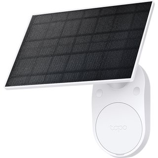 TP-Link Tapo Solar Panel SPEC: 5.2V 2.5W FEATURE: Type-C Charging Port, Non-Stop Power, Flexible Solar Installation, Works with Battery Camera, 4m Charging Cable(Total), Weatherproof (IP65)