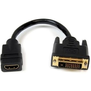 Garbot DVI-HDMI. M/F. lck. 15cm