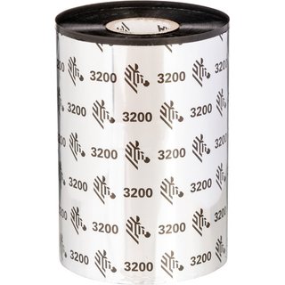 Zebra 3200 Wax/Resin Ribbon. Ribbon length: 74 m Ribbon width: 11 cm Quantity per box: 12 pc(s)