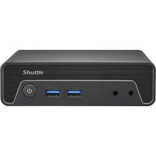 Shuttle Nano PC NE10N. Intel N 100. 1x HDMI. 1x DP. 6x USB. 1x LAN. fa