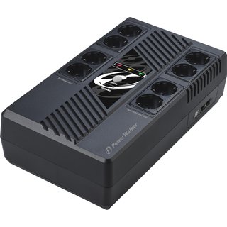 PowerWalker VI 600 MS Line-Interactive 0.6 kVA 360 W 8 AC outlet(s)