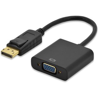 FDL 0.2M DISPLAY PORT TO VGA ADAPTOR - M-F