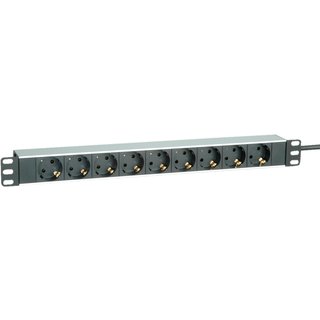 ROLINE 19.07.1620 power distribution unit (PDU) 9 AC outlet(s) Black.