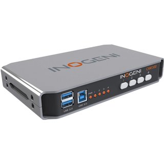 INOGENI CAM 300 4:1 HDMI and USB 2.0 Camera Selector, HDMI and USB 3.0 Output