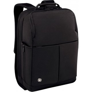 Wenger/SwissGear Reload 14. Case type: Backpack case Maximum screen size: 35.6 cm (14") Number of compartments: 2 Interior material: Polyester Carrying handle(s). Weight: 1 kg. Surface coloration: Monochromatic